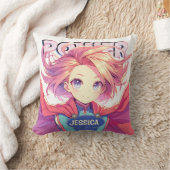 Coussin Anime Girl Power (Couverture)