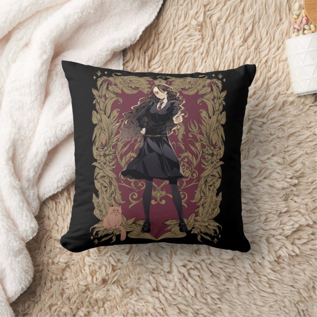 Coussin Anime Hermione Granger Cadre Orné (Couverture)