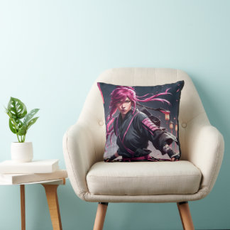 Coussin Anime Samurai