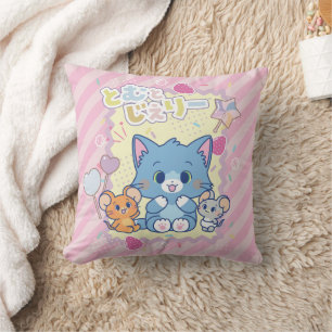 Coussin Anime Tom et Jerry Strawberry Fun