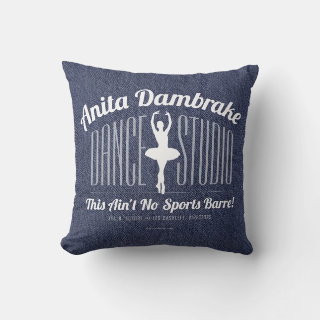 Coussin Anita Damfrein Dance Studio Jeter l'oreiller (Recto)
