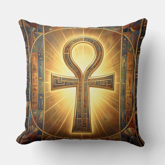 Coussin Ankh Symbol Meaning – Key of Life´7 (Recto)