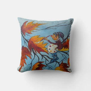 Coussin Ann Hayes Peinture Pixie Peinture