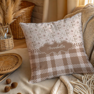 Coussin Annabella Vintage Dusty Rose rose