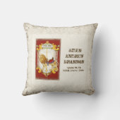 Coussin Anneau en laiton Lion roux, Carrousel de cirque Vi (Verso)