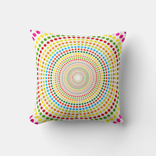 Coussin Anneaux de points