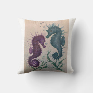 Coussin Année des hippocampes
