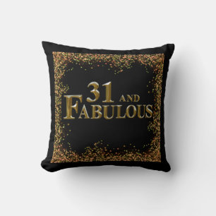 Coussin Anniversaire 31 ans