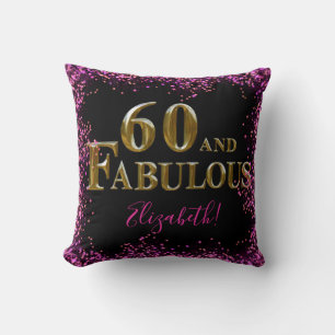 Coussin Anniversaire 60 ans