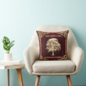 Coussin Anniversaire antique vintage de regard (Chaise)