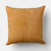 Coussin Anniversaire bronzé de monogramme de cuir de Faux (Verso)