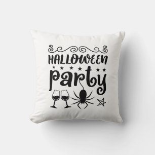 Coussin Anniversaire de la fête d'Halloween