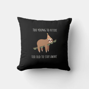 Coussin Anniversaire drôle