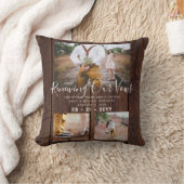 Coussin Anniversaire du renouvellement de la vision rustiq (Couverture)