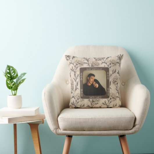 Coussin Anniversaire Mariage des parents classiques Jeu d' (Chaise)