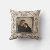 Coussin Anniversaire Mariage des parents classiques Jeu d' (Verso)