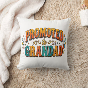 Coussin Annonce de Grand-père