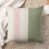 Coussin Anouke Côtière Rayures Estompées du Rivage (Couverture)