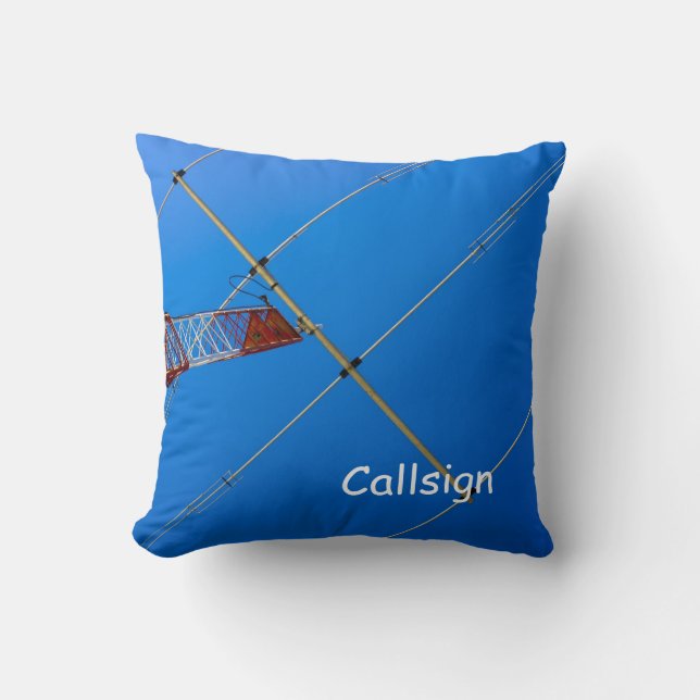 Coussin Antenne de faisceau et Callsign (Recto)