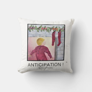 Coussin Anticipation à la veille de Noël