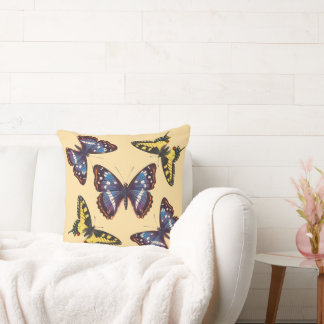 Coussin Antique Butterfly 