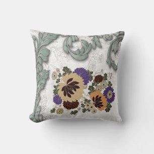 Coussin Antique Floral American MoJo