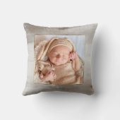Coussin Antlers rustiques | Ethereal Woodland Boy Baby Sta (Verso)
