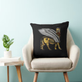 Coussin Anunnaki Guardian Alien Ancien Dieu Sumérien (Chaise)