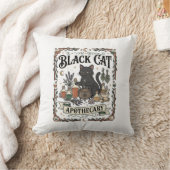 Coussin Apothicaire Chat Noir Chat Sorcière Mystique Apoth (Couverture)