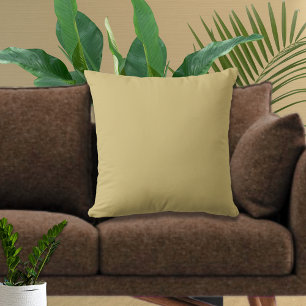 Coussin Appartement de vacances Or Marron Moderne Uni Basi