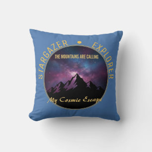 Coussin Appel de la Montagne Cosmique