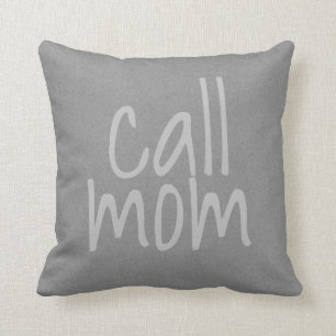 Coussin Appelez Maman Texte Maman Écouter