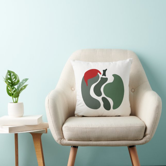 Coussin "Apple Splitting" (Chaise)
