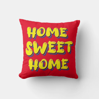 Coussin Appréciez ici votre maison douce maison