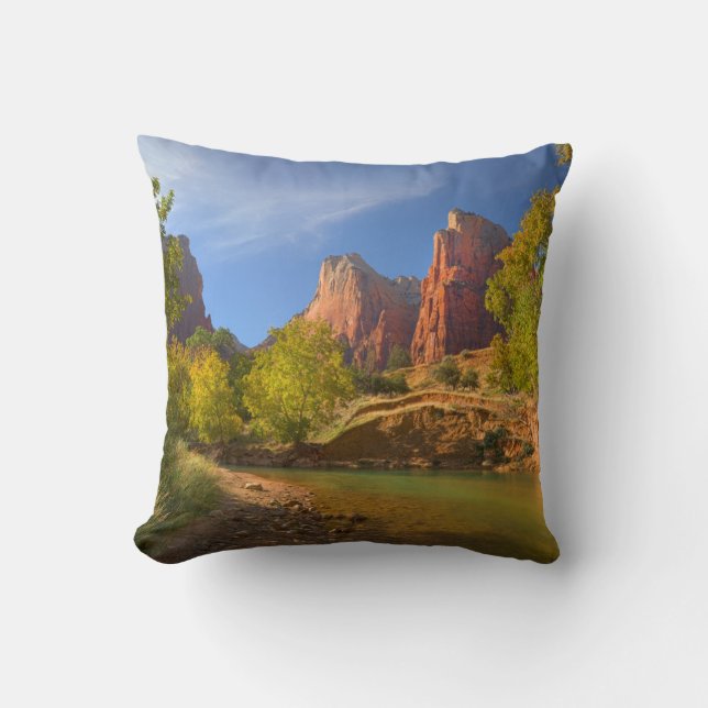 Coussin Après-Midi Dans Le Parc National De Zion (Recto)