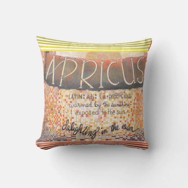 Coussin Apricus (Recto)