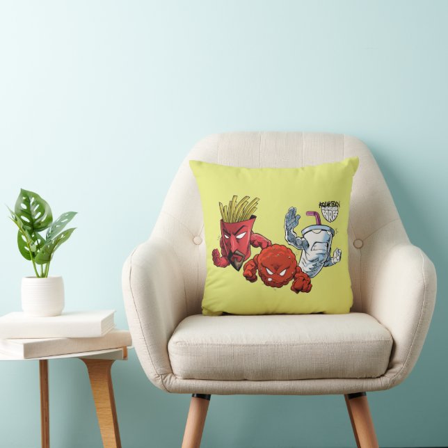 Coussin Aqua Ado Force de la faim Anime Graphisme (Chaise)