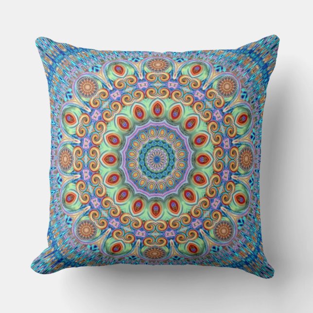 Coussin Aqua Allishi (Recto)