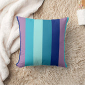 Coussin Aqua Daydream rayé (Couverture)