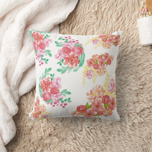 Coussin Aqua fleur (Couverture)