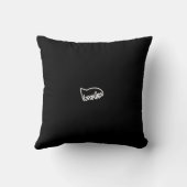 Coussin Aqua Rokin noir (Verso)
