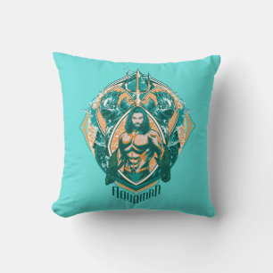 Coussin Aquaman Graphique Aquaman & Trenchers