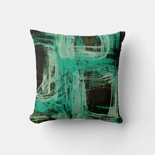 Coussin Aquamarine Windows I (Recto)