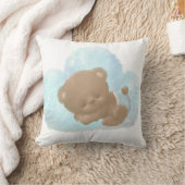 Coussin Aquarelle Adorable Bear Graphique (Couverture)
