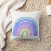 Coussin Aquarelle arc-en-ciel garçons (Couverture)