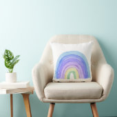 Coussin Aquarelle arc-en-ciel garçons (Chaise)