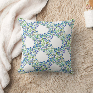Coussin Aquarelle bleu