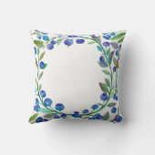 Coussin Aquarelle bleu (Verso)