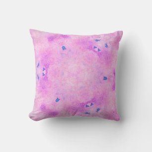 Coussin Aquarelle colorée Abstraite. Peinture d'Art numéri