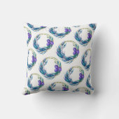 Coussin Aquarelle conception de la masse (Verso)